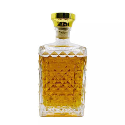 quality Material del cuerpo Botella de vidrio para ginebra de alta calidad Vodka Whisky Diseño único factory